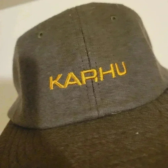 New KARHU LOGO CAP DARK OLIVE / BROWN SUGAR Wool - Picture 3 of 6